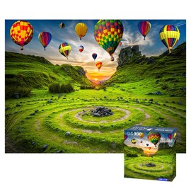 Isle of Skye 1000 Piece Puzzle for Adults, Scotland Island Landscape 1000 Piece Puzzle, Challenging Puzzles Perfect for Game Nights(27” x 20”)