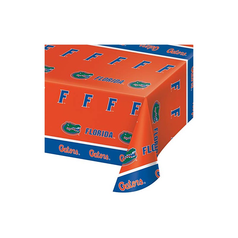 Creative Converting University of Florida Plastic Tablecloths, 3 ct