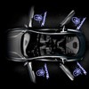 Maserati Courtesy Lamp, Laser Logo Light, Door Welcome Light, LED