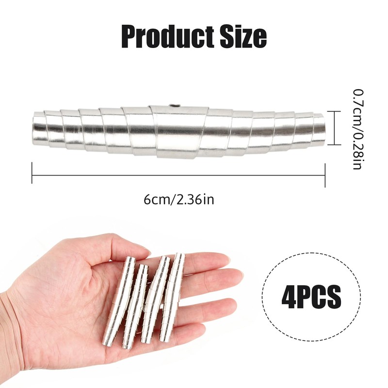 4 x Replacement Spring for Secateurs, Stainless Steel Garden Shears