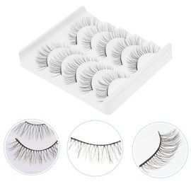 Beavorty Pair False Lashes Set Eyelash Cluster for Women Fake Lashes Makeup Beauty