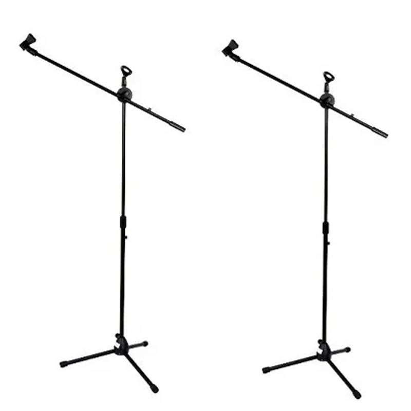 Stand´s 2 para micrófono Hebikuo M200, doble, con boom y