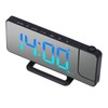 Projection Alarm Clock 7.4 Inch LED Mirror Digital Alarm Clock