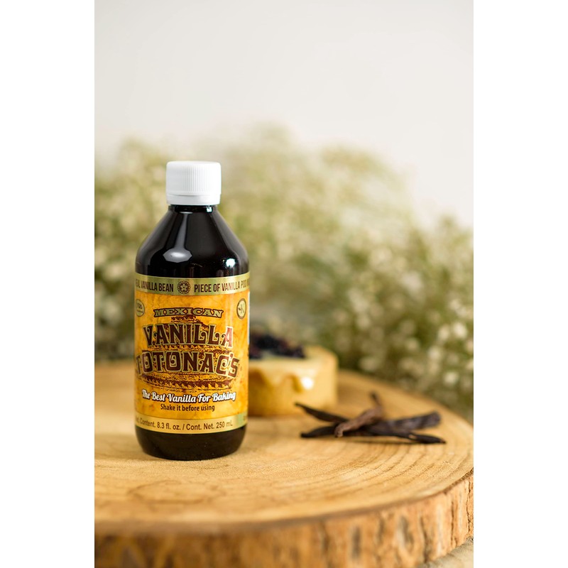 Mexican Vanilla Totonac’s - 8.3 Oz (250 mL) Bottle -