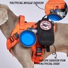 DNALLRINO Tactical Dog Harness Vest for Large Dogs, Adjustable Reflective