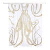 Thomas Paul Gold Octopus Shower Curtain (SC1000)