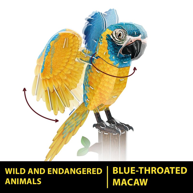 Puzzle 3D Animales (Blue Bartara)