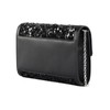 Coccinelle Magic 2Nite Paillettes Clutch Bag Noir/Noir, Black / black