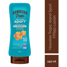 Hawaiian Tropic Protector Solar Hawaiian Tropic Island Sport Fps 50 Ultra Light 240ml