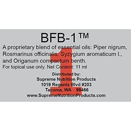 Supreme Nutrition BFB-1 Essential Oil Blend, 11 ml