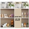 FENRUNXU Shoe Slots Organizer for Closet, Shoe Stacker Organizer Double