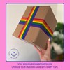 Rainbow Packing and Shipping Tape, Decorative Cute Fun Printed Packaging