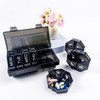 Weekly Pill Organizer 4 Time a Day，Pill Dispensers， Pill Box