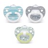 Nuk, Orthodontic Pacifier Neutral, Glows in The Dark, 18-36 Month
