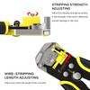 Wire Stripper, Automatic 0.2-6.0 mm² / 24-10 AWG, 3-in-1 Multifunctional