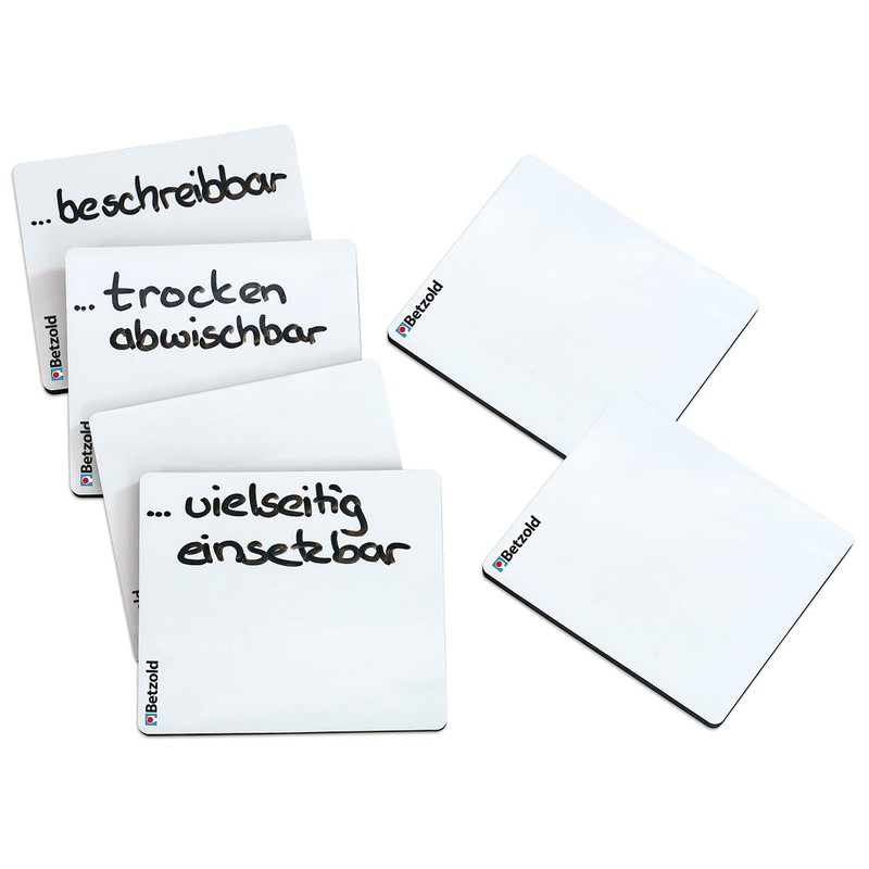 Betzold - Mini Whiteboard Set - Magnetic Board Writeable -