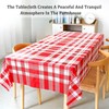 2Pcs Disposable Tablecloths,Elegant & Durable Tablecloth for Parties, Plastic Rectangle