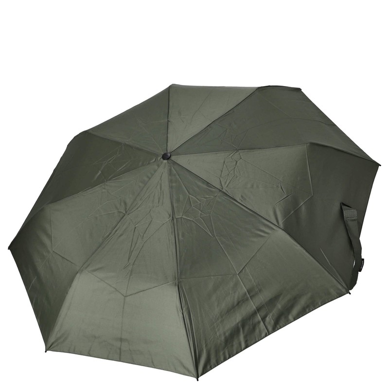 Knirps Travel Duomatic Pocket Umbrella Plain Olive