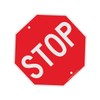 GARVALON Reflective Stop Sign Traffic Warning Sign for Road Traffic