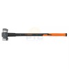 Truper MD-10FX 10 lb demolition sledgehammer, 36" fiberglass handle