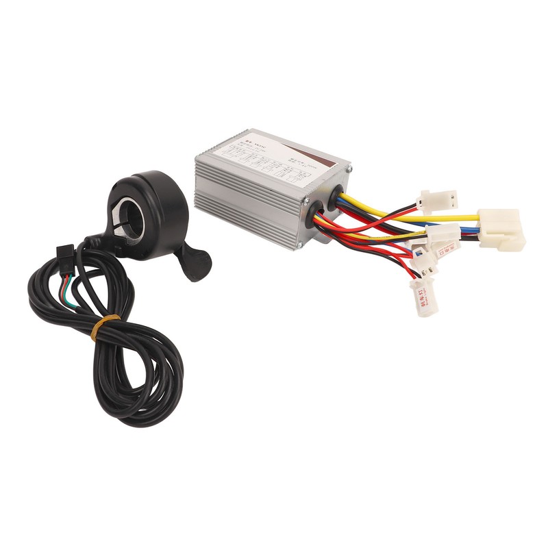 Electric Bike Controller Thumb Throttle Set 24V 500W Electric Bicycle