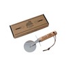 CGB Giftware | Wooden Handle Pizza Cutter | Engraved with