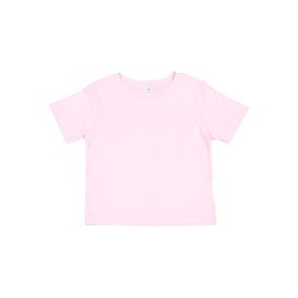 RABBIT SKINS Infant 100% Cotton Jersey Short Sleeve Tee, Pink, 12 Months