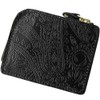 Vincent Crafted, Tochigi Leather, Paisley, L-Shaped Zipper, Mini Wallet, FARIA