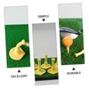 KOMBIUDA 3pcs Golf Practice Holder Tee Accessory for Training and