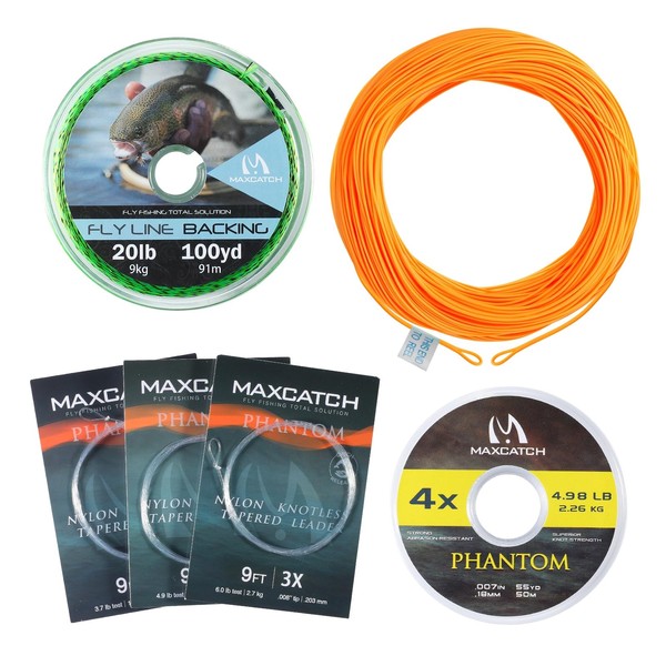 Maxcatch Fly Fishing Line Combo Kit, Weight Forward Floating Line