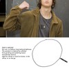 Breathing Necklace Reducing Stress Whistle Shape Steel Meditation Anxiety Necklace