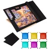 Tektalk Foldable Jigsaw Puzzle Board with 4 Angle Adjustable Bracket/Stand,