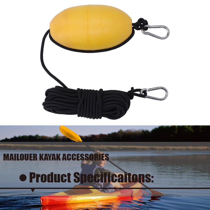Kayak Drift Sock Anchor Fishing Boat Anchor Float Yellow Marine