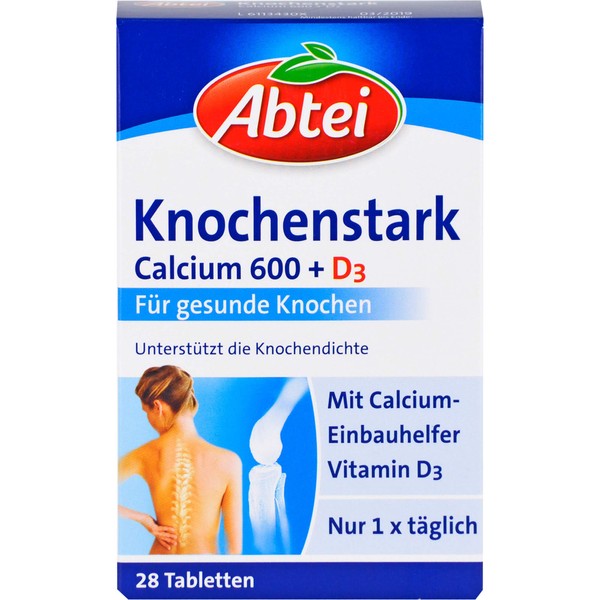ABTEI Bone Strong Calcium 600 + D3 Tablets Pack of