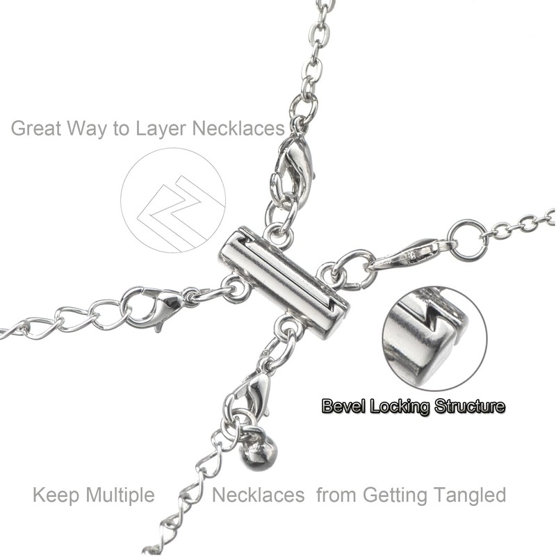 Zpsolution Separador de collar para capas, cierre magnético de capa,