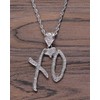 XO Necklaces Set for Men Women Trendy Glitter Gold XO