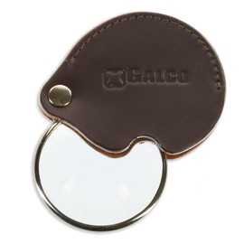 Magnifying Glass with Leather Case (Dark Havana)(SL815DH)