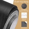 4R Quattroerre.it 10542 Tiras Adhesivas para Coche, Color Negro, 100