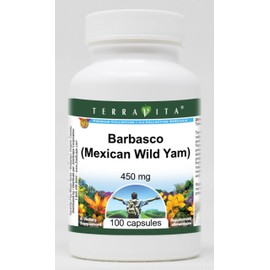 Barbasco (Mexican Wild Yam) - 450 mg (100 Capsules, ZIN: 519117)