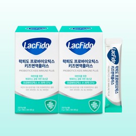Rockfido Probiotics Kids Immune Plus Lactobacillus Zinc Vitamin D 30 packets, 2 packs / 락피도 프로바이오틱스 키즈 면역플러스 유산균 아연 비타민d 30포, 2개