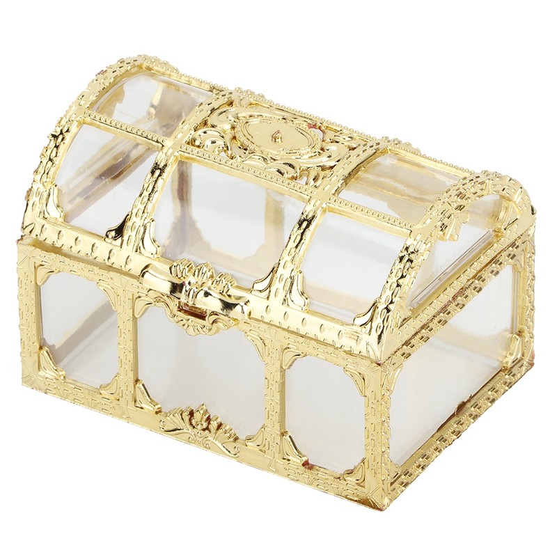 12pcs Hollow Candy Box Chocolates Container Ornamnet Gift Jar Decoration
