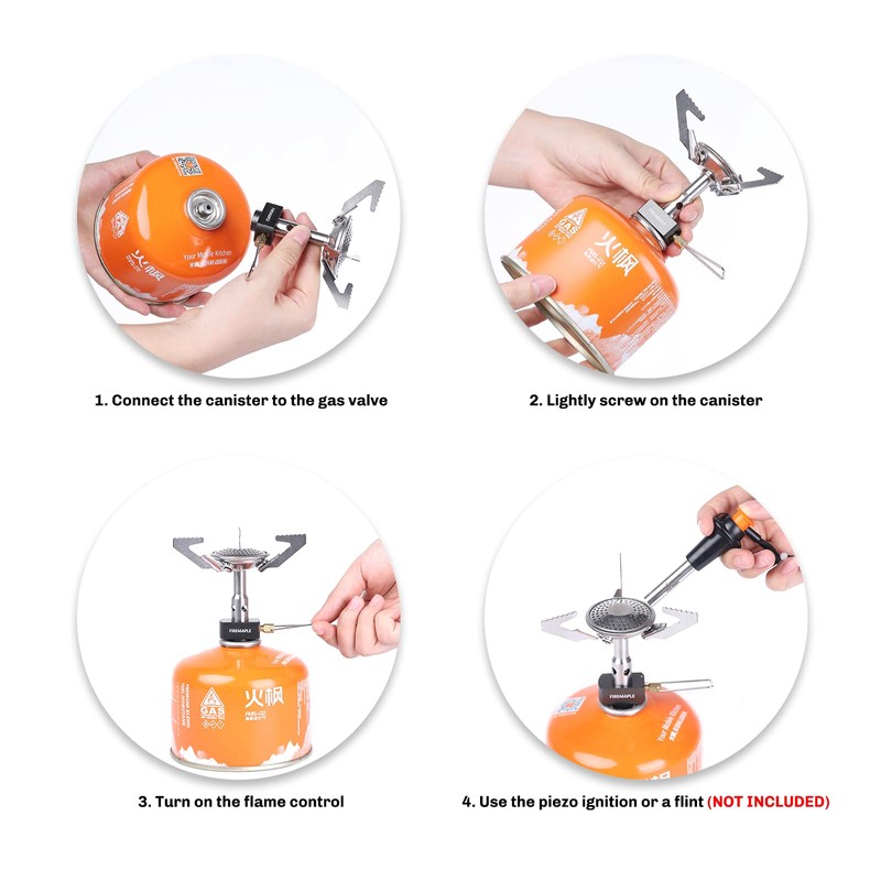 Fire-Maple Buzz Compact Camping Gas Stove | 3100W Mini Pocket