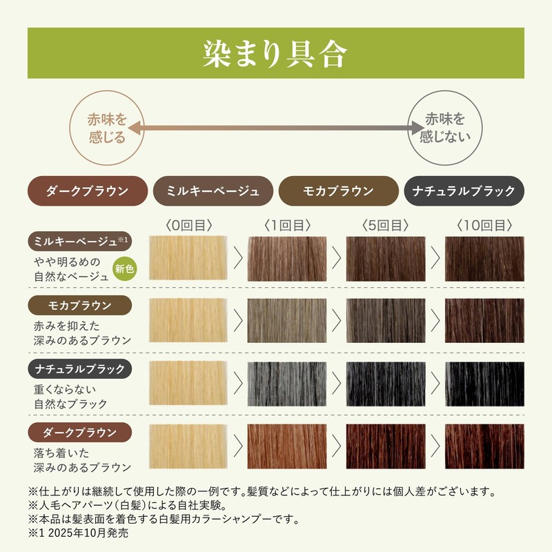 RISHIRIA Furel One Step Color Cream Shampoo (Mocha Brown), 8.5