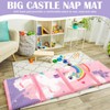 Shellwei Toddler Vinyl Nap Mat for Preschool Daycare 52 x