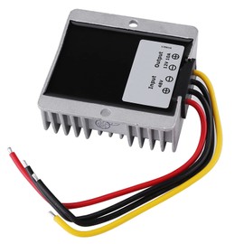 Buck Voltage Module DC-DC 48V-12V 10A Max 94% Efficiency 120W Rated Output Power Voltage Step-down Module Buck Power Converter Shock Resistant Waterproof Dustproof Electric Motor Speaker Car LED Display Fan LED