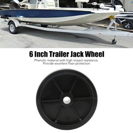 MUNEFE Jack Wheel Replacement, Caster Trailer Jack, Trailer Jack Jockey Wheel for RV Trolleys 1200LB Load Capacity