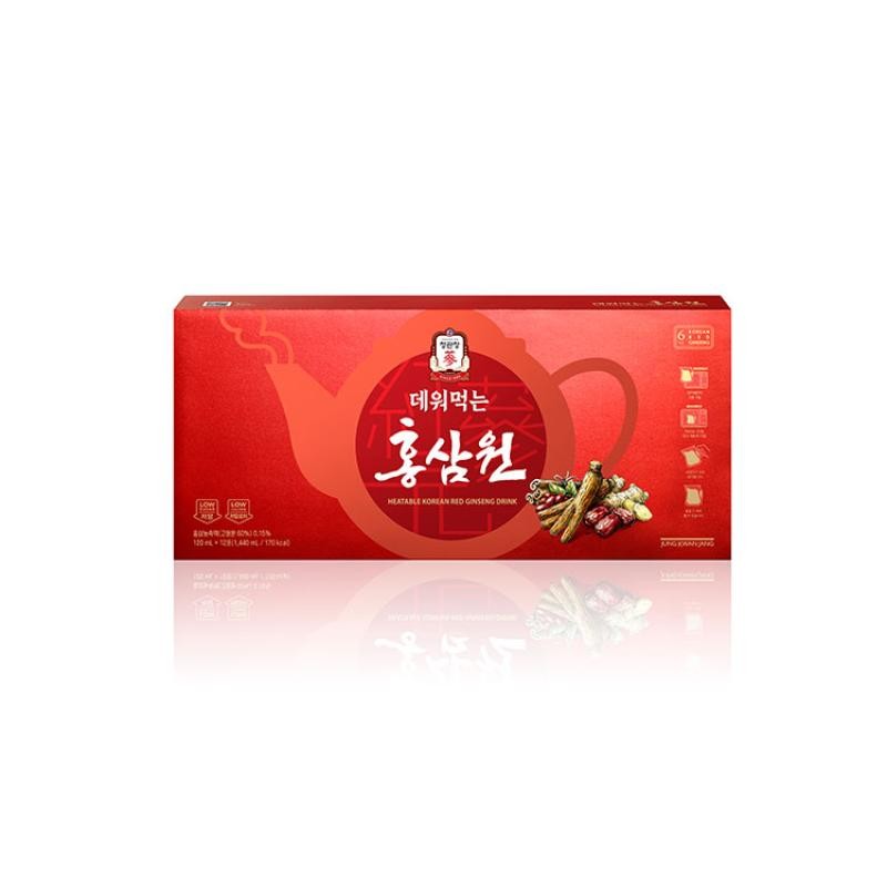CheongKwanJang [Jeongmol] Warmable Red Ginseng Extract (120ml*12 packs)
