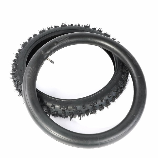 Unbranded 70/100-17 Front Tire + Inner Tube 2.75-17 for Dirt