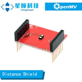 OpenMV Meascure Distance Shield VL53L1CX, SingTown, ToF 4 Meters Range, 1mm Accuracy, Obstacle Avoidance, Apply to Cam H7 Plus, Cam H7, Cam M7, Cam H7 R2