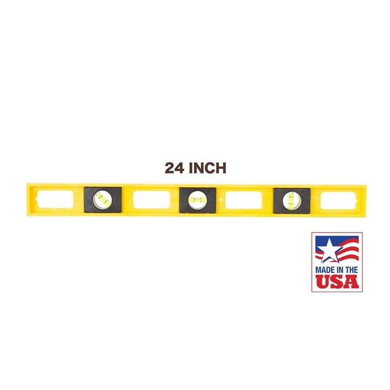 Mayes 10101 Polystyrene 2 Ft Level, 24 Inch Level Made